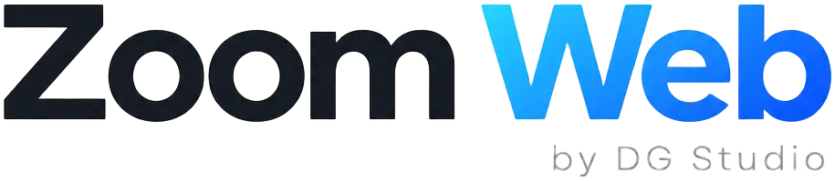 Zoom Web by DG Studio logo
